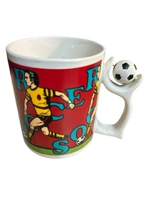 Vintage Tasse, Dept 56, Spinner, Fußball, Sport, 13 oz    - Bild 1 von 7