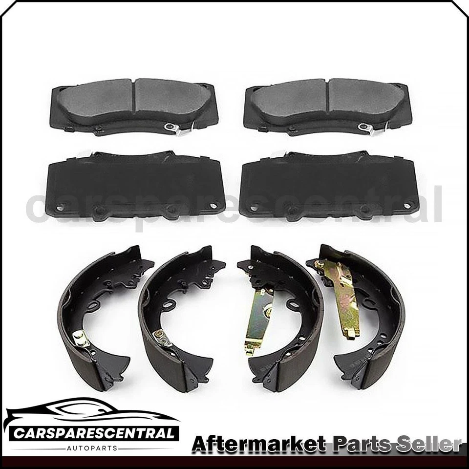 Pastillas y zapatas de freno delanteras traseras para Toyota Hilux 2010 2011 2012 2013 2014 2015 Foto 1 de 4