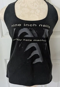 Vintage Nine Inch Nails NIN '94 Pretty Hate Machine Reconstructed Band T-Shirt - Bild 1 von 7