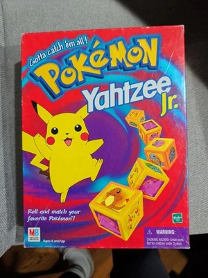Vintage 1999 Pokémon Yahtzee Jr. Board Game – Complete Game - Image 1 of 4