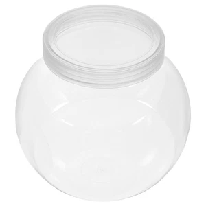 Tarro de galletas transparente de 3 piezas contenedor de almacenamiento de alimentos frascos de caramelo con tapas - Imagen 1 de 12