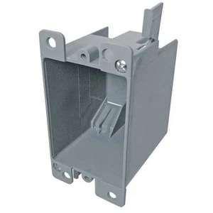 Cantex Electrical Box,1 Gang,14 cu. in.,PVC EZ14SOR Cantex EZ14SOR 088700019843 - Picture 1 of 2