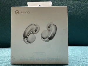 Sanag S9S AI Wireless Earphone  Ear Clip Headset Bluetooth 5.4 IPX4 Sports - Picture 1 of 4