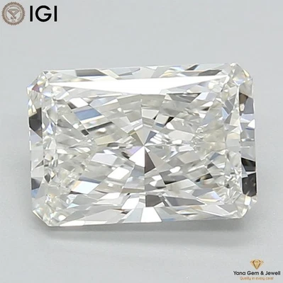 IGI Certified CVD Lab Grown Diamond VS1 Clarity F Color 1.50 CARAT Radiant Shape - Image 1 of 4