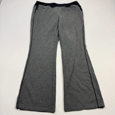 Pantalones Lauren Ralph Lauren Mujer 1X Gris Negro Lauren Active Yoga Bootcut Plus Foto 1 de 4