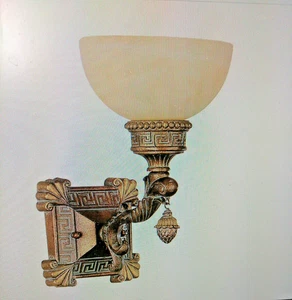 Trans Globe Lighting 8530 LC In The Mediterranean 1 Light Wall Sconce (#28C - Picture 1 of 6