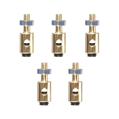 METALLIXITY 5x Collegamento Stopper Connettore Servo Braccio Barra di Spinta per Aereo RC D4x1.6mm