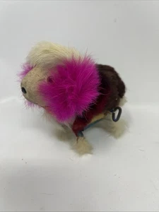 Perro Mecánico Cuerda Vintage con Piel Hecho en Japón Funciona - Imagen 1 de 11
