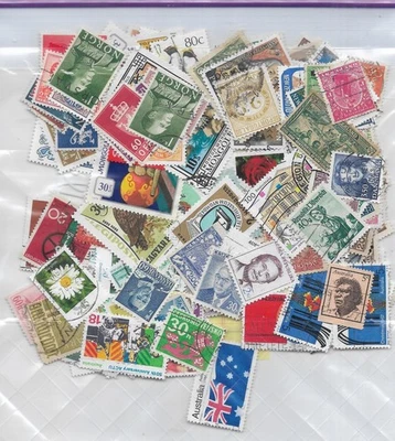 203 Used Worldwide Stamps friom 10 Countries - Image 1 of 2