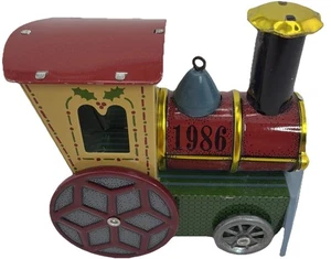 Vintage Punze Ornament Blechlok Zug 5. Fünfte in Serie 1986 - Bild 1 von 8