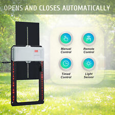 New listing
Automatic Chicken Coop Door with Timer & Light Sensor Solar Power Compatible