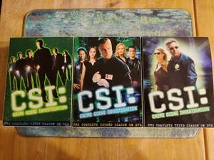 CSI Crime Scene Seasons 1-3  DVDs - Bild 1 von 1