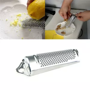 Stainless Steel Versatile Hand Held Nutmeg Citrus Zester Ginger Grater Kitc_ha - Bild 1 von 8