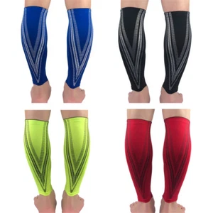 Manga protectora deportiva para piernas compresión pantorrilla pierna soporte ejercicio 1 pieza - Imagen 1 de 14