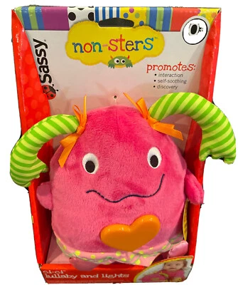 Muñeco de peluche juguete sonido relajante SASSY NON-STERS Ci-Ci 2012 NUEVO Foto 1 de 4