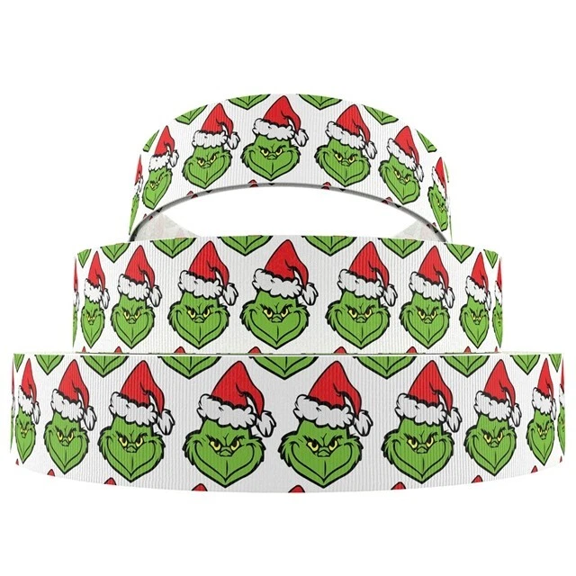 CHARACTER RIBBON - CHRISTMAS - PART 4 -  THE GRINCH AND OTHERS - Image 1 of 1