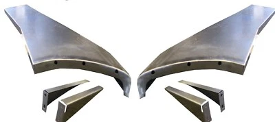 1940 1941 Ford Pickup Truck 1/2 TON Steel Running Board Set 40,41 - Made in USA Foto 1 de 2