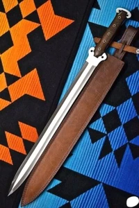 Espada Gladius Romana D2 Acero Inoxidable Full Tang Vikingo Gladiador Espada Medieval - Imagen 1 de 4