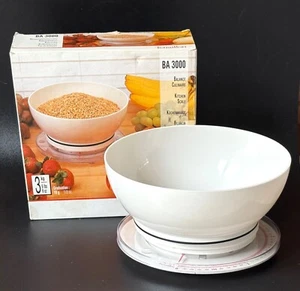 TERRAILLON BA3000 3kg x 10g Mechanical Balance KITCHEN SCALES 1.5L BOWL Boxed - Picture 1 of 15