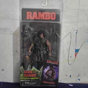 Figura de acción NECA First Blood John J Rambo PVC modelo coleccionable D - Imagen 1 de 12
