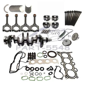 G4NA Engine Rebuild Kit - Crankshaft Pistons Bearing Bolts For Hyundai Kia 2.0L - Picture 1 of 21