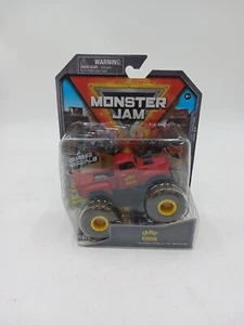 2022 HOT WHEELS MONSTER JAM RED GRAVE DIGGER PICKUP TRUCK SERIES #23 1:64 SCALE - Picture 1 of 2