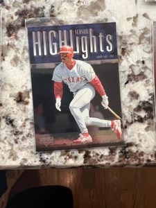 1997 UPPER DECK HIGHLIGHTS CARD TEXAS RANGERS JUAN GONZALEZ #219 - Picture 1 of 1