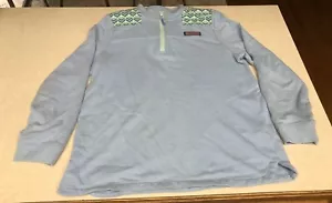 VINEYARD VINES Girls DIAMOND WHALE TAIL Relaxed Shep Shirt Size XL 16 Genuine - Picture 1 of 10
