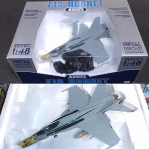 F-18 Hornet US Navy Eagle Nose Art Armour Collection 1:48 9801 Adult Collector - Picture 1 of 17