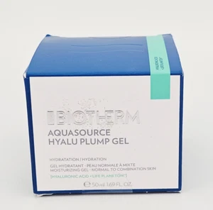 Biotherm Aquasource Hyalu Plump Gel Normal Skin 50ml 1.69oz Exp 09/2026 - Picture 1 of 5