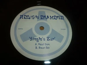 ROUGH DIAMOND - Single Bar - UK 2-track 12" Vinyl Single - Imagen 1 de 3