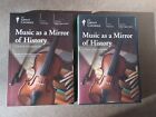 THE GREAT COURSES MUSIC AS A MIRROR OF HISTORY 6 DVD SET WITH BOOK