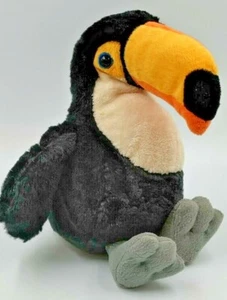 Ganz Webkinz Toco Toucan Plush HM223 Stuffed Animal Toy 8” No Code - Picture 1 of 4