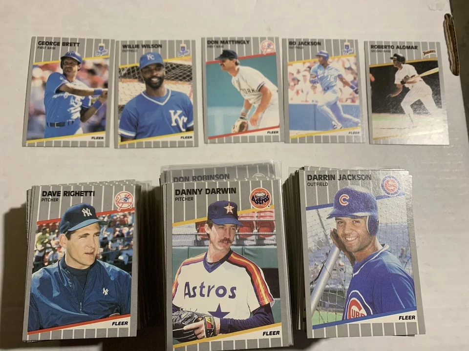 1989 Fleer Baseball Complete Your Set Pick the cards you need #251-500 - Image 1 of 4