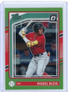 Miguel Bleis 2024 Panini Donruss Optic Rated Prospect Lime Green /149 #195 - Picture 1 of 2