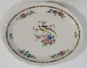 Syracuse China Dewitt Clinton Winthrop Bird Of Paradise Platter 11 3/4" X 9" - Picture 1 of 15