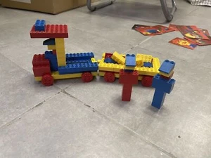 Lego minitalia N 13 Large Pre-School Basic Trenino Set Vintage 1973 Completo - Imagen 1 de 3