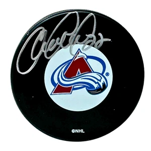 Claude Lemieux Colorado Avalanche Signed NHL Autograph Puck Silver Auto - Picture 1 of 5