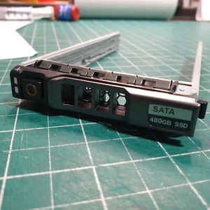 2.5" SAS/SATA Hard Drive Tray Caddy for G176J Dell PowerEdge R710 R610 R620 R715 - Picture 1 of 4