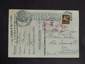 Stempel Militärpost Nr. 14 XIV Armeekorps Artillerie 1941 Albanien WZ907 - Bild 1 von 1