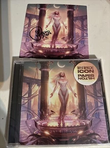 CD Infinite Icon firmado Paris Hilton NUEVO 2024 Inserto autografiado ~ - Imagen 1 de 3