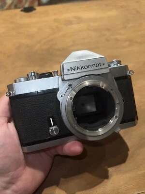 Nikkormat FT2 35mm SLR Camera Body Only Shutter Works - Image 1 of 4
