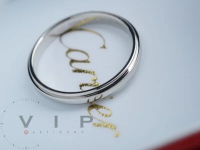 CARTIER D’AMOUR BAGUE ALLIANCE RING EHERING TRAURING 950 PLATIN WEDDING BAND °57 - Bild 1 von 4