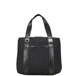 BVLGARI Logo mania Tote Bag handbag Women 【Used】 - Picture 1 of 14