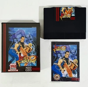 Neo geo aes Arcade Beat 'em Up Art Of Fighting US / Eu Cib NM Streetfighter - Bild 1 von 10