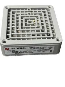 NEU Federal Signal Gray Vibratone Horn Mechanismus B1 350-120-30 120VAC - Bild 1 von 4