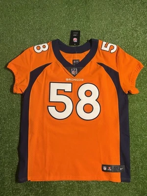 Authentic Von Miller Denver Broncos Nike Elite Jersey Mens Size: 44 - Image 1 of 4