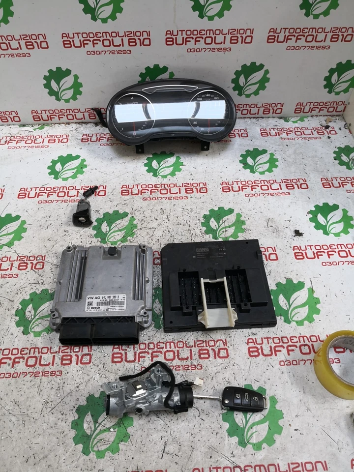 Kit CENTRALINA MOTORE Audi A3 (8V1/8VK) 2013 04L907309D / 0281018498 Automatico  - Immagine 1 di 4