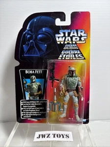 STAR WARS The Power of the Force BOBA FETT figure  Red Card variant - 726 - Picture 1 of 9