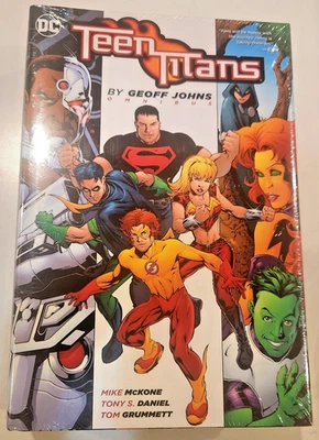 TEEN TITANS by Geoff Johns OMNIBUS HARDCOVER (DC Comics 2022) Sealed BRAND NEW - Image 1 of 2